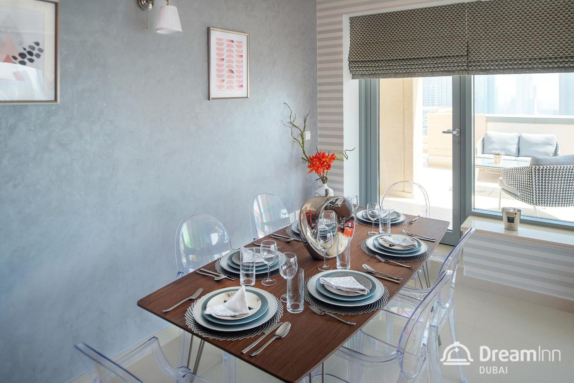 Dream Inn - Apartment With Private Terrace, 29 Boulevard Downtown دبي المظهر الخارجي الصورة