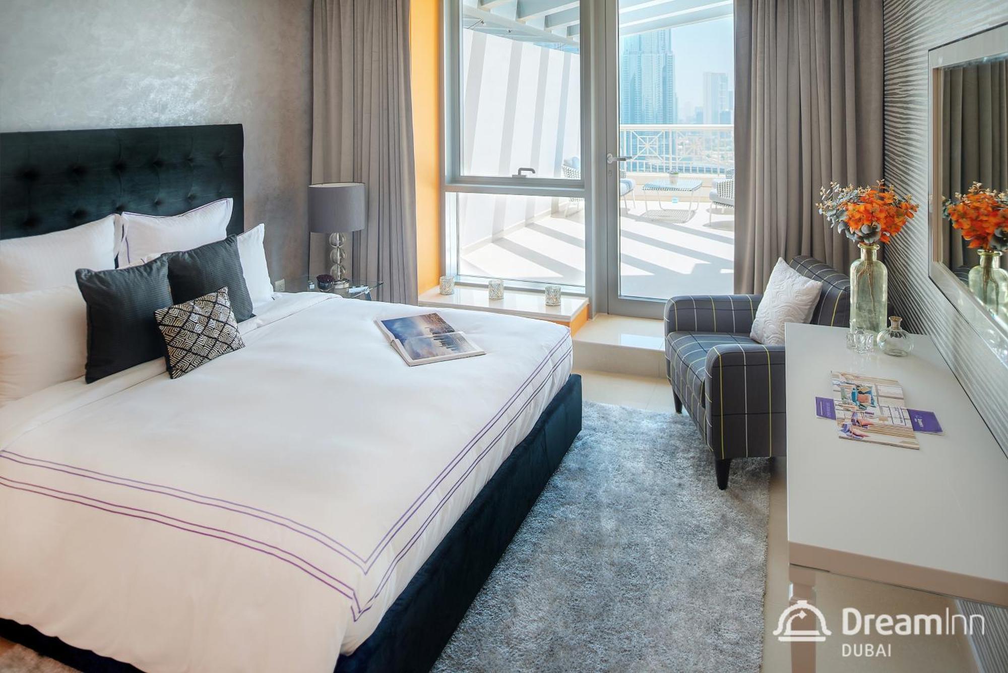 Dream Inn - Apartment With Private Terrace, 29 Boulevard Downtown دبي المظهر الخارجي الصورة